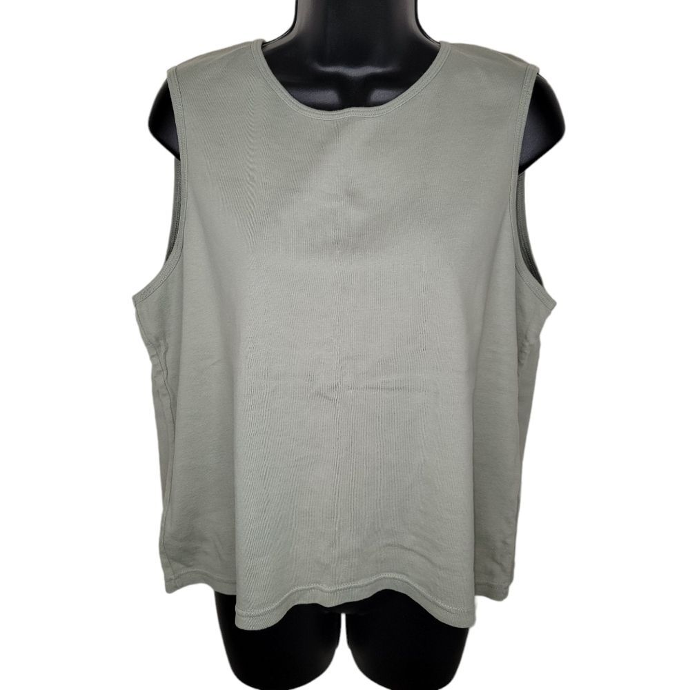 Fresh Produce Nwt extra fresh fit Safari cotton tank top 1x